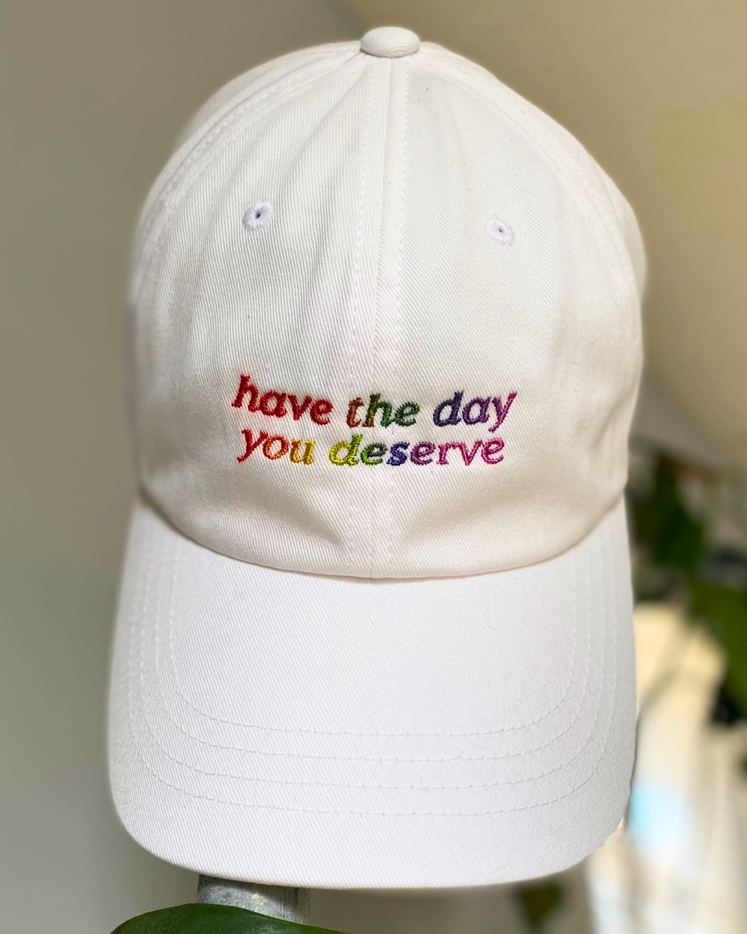 Have The Day You Deserve PRIDE Dad Hat