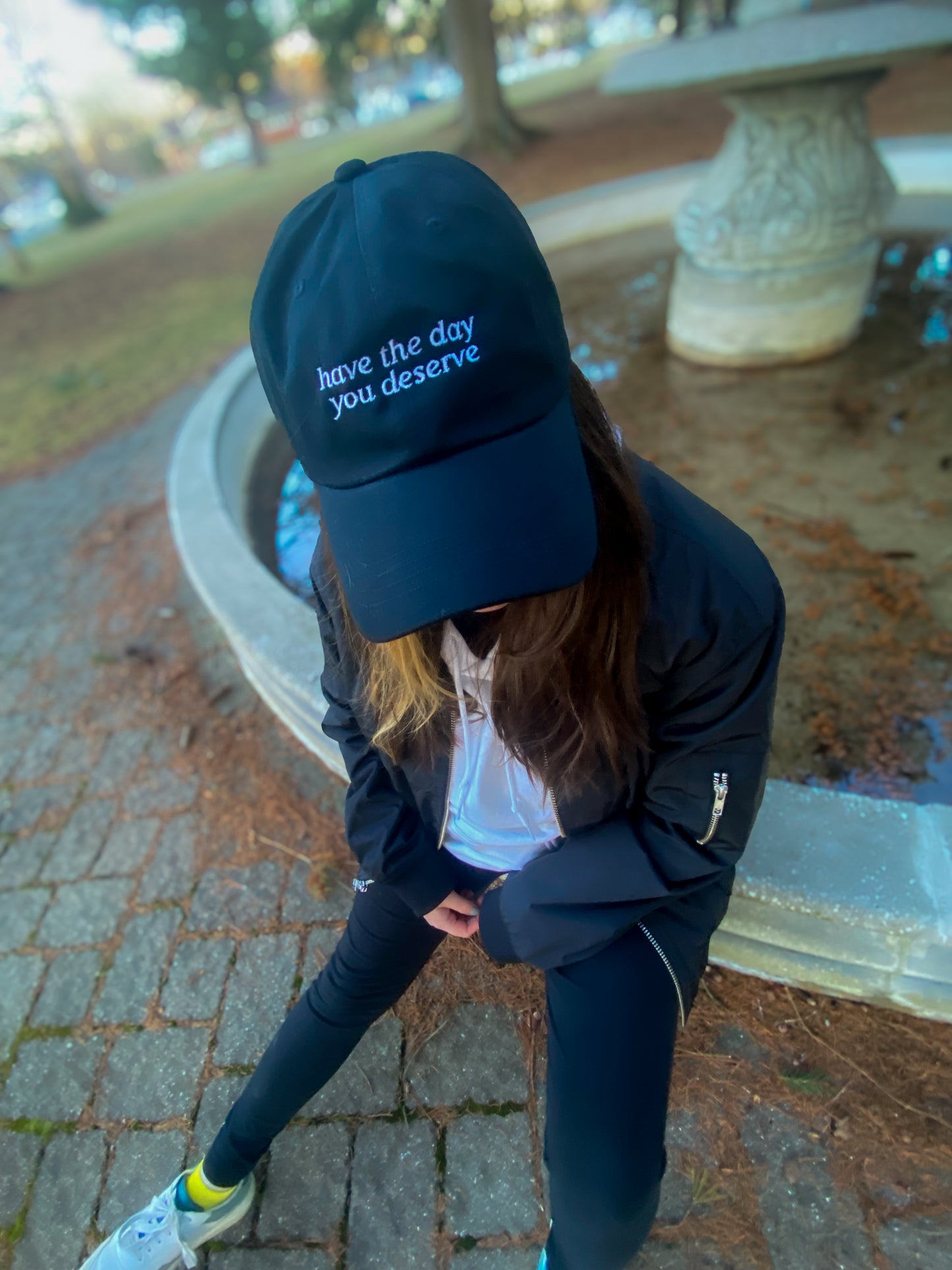 Have The Day You Deserve Dad hat