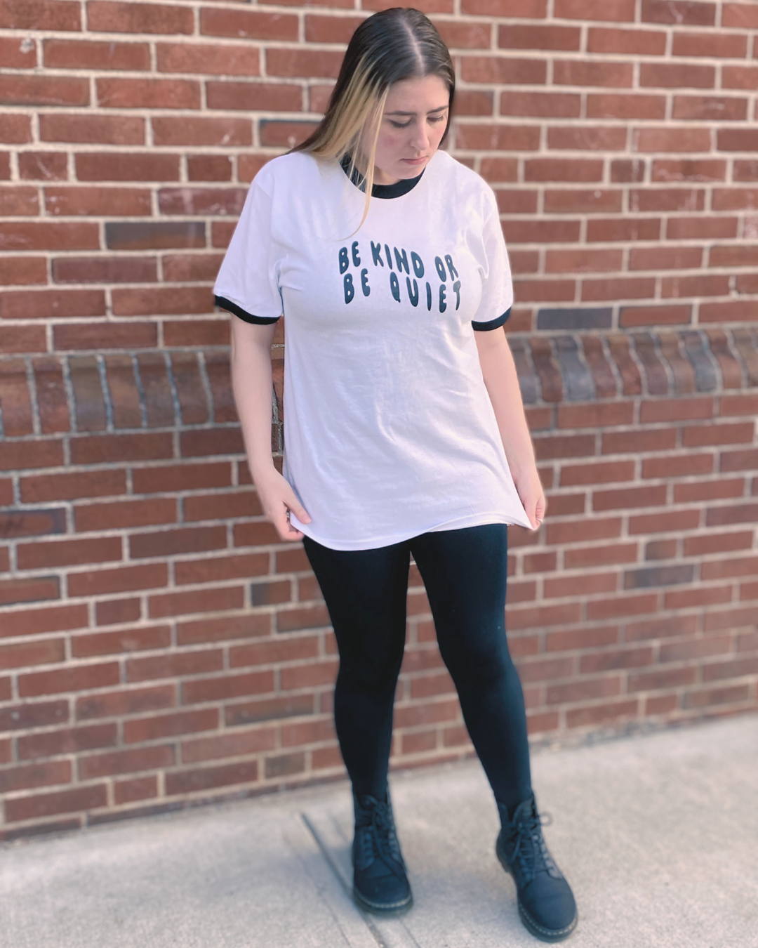Be Kind Ringer Tee