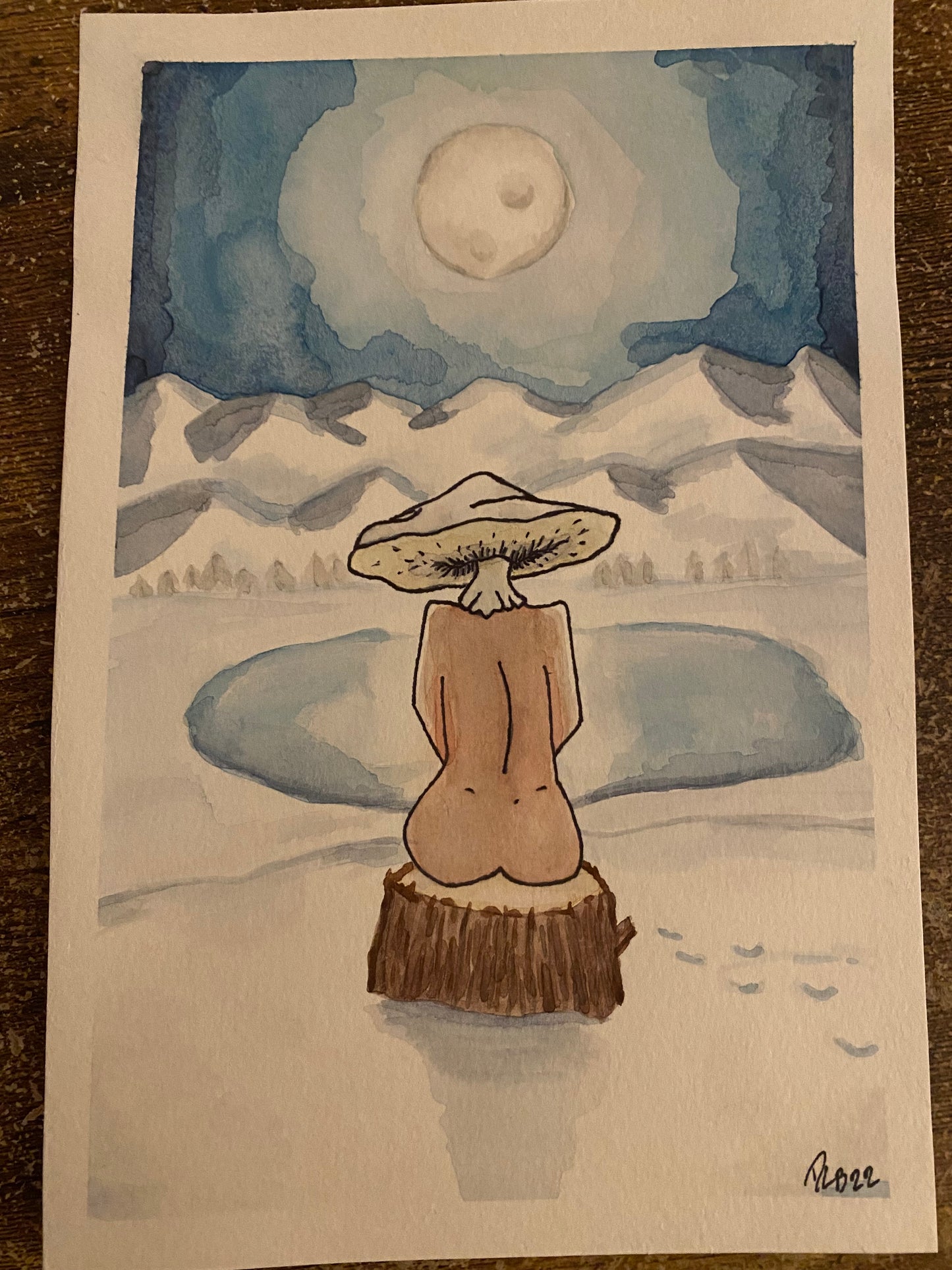 Winter Mushroom